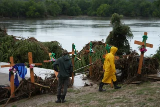 extreme weather and flood damage in Texas